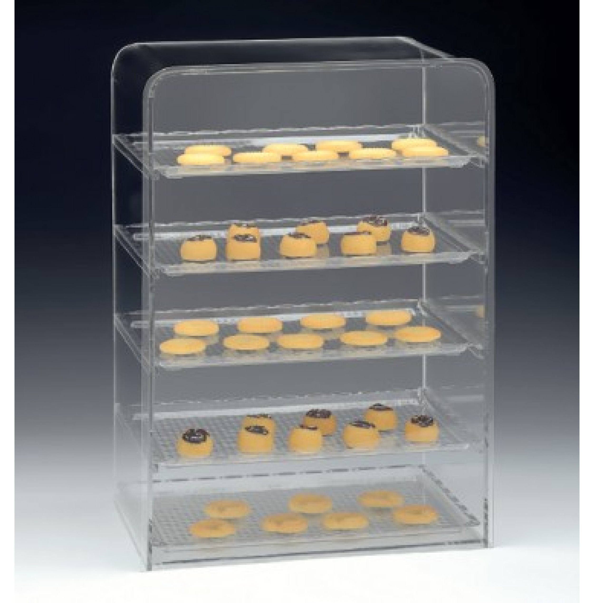 POLİKARBONAT TEPSİLİ TEŞHİR STANDI 33,5 X 24 X H:49 Cm